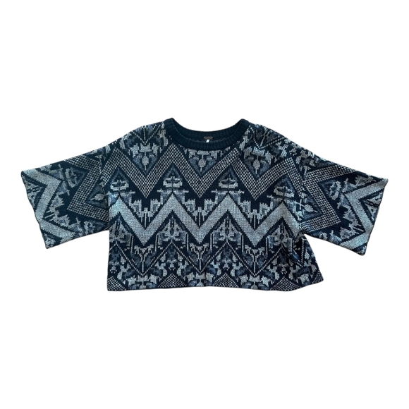 Free People Cropped Sweater - Picture 1 of 5